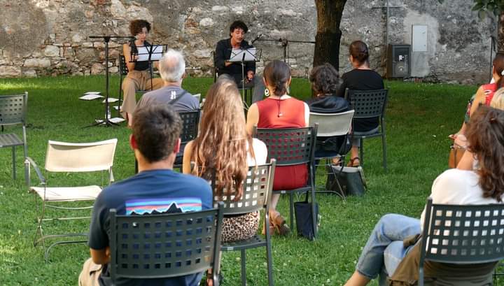 La lettura del libro "Non è un posto per avere sogni", all'evento "Diamo un taglio al silenzio" organizzato dal Centro Italiano Femminile di Trento